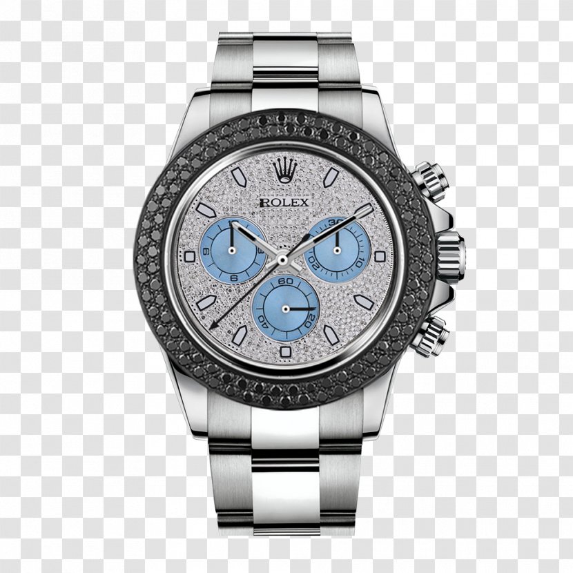 Rolex Daytona Submariner Watch Oyster Perpetual Cosmograph - Silver Transparent PNG