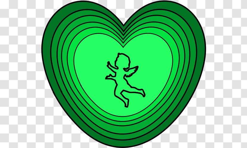 Woman Heart - Symbol - Green Transparent PNG