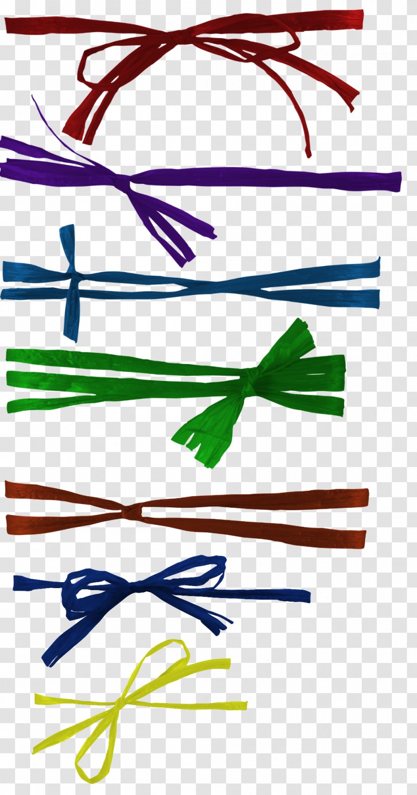 Ribbon - Designer - Color Bow Transparent PNG