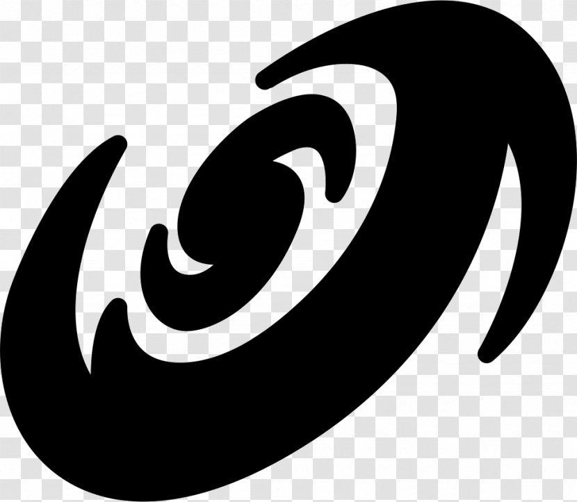 Spiral Galaxy Clip Art - Crescent - Logo Transparent PNG