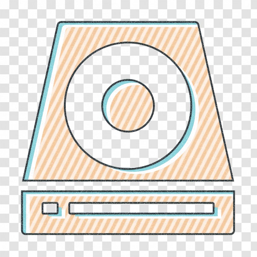 Cd Icon Cdrom Device - Storage - Rom Transparent PNG