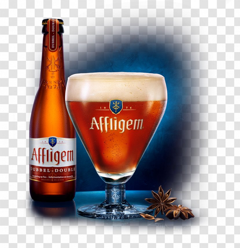 Ale Wheat Beer Affligem Dubbel - Tripel - Glass Bottle Transparent PNG