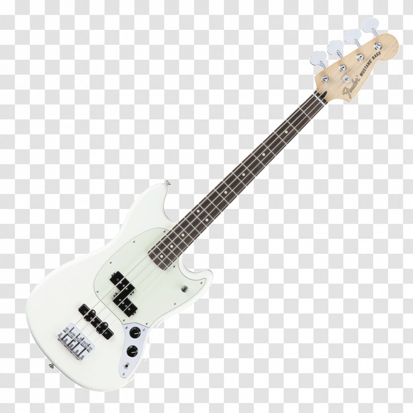Fender Mustang Bass PJ Electric Precision Musical Instruments Corporation - Guitar Transparent PNG