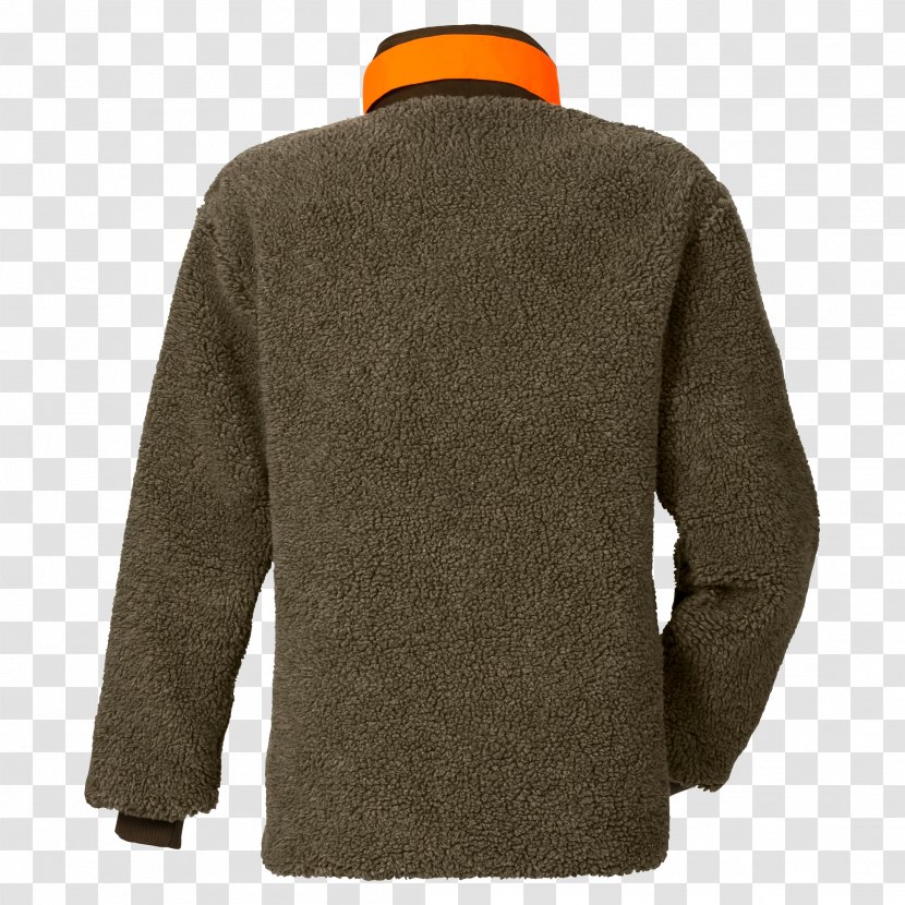 Long-sleeved T-shirt Sweater Bluza - Neck - Fleece Jacket Transparent PNG