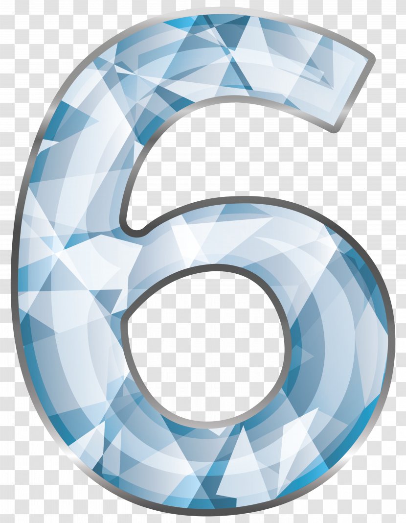 Number Numerical Digit - Six Transparent PNG