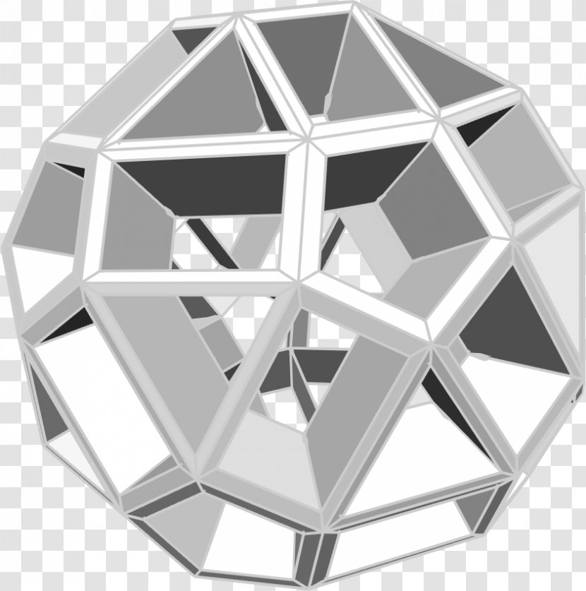 Zome Geometry Golden Ratio Polyhedron - Shape Transparent PNG
