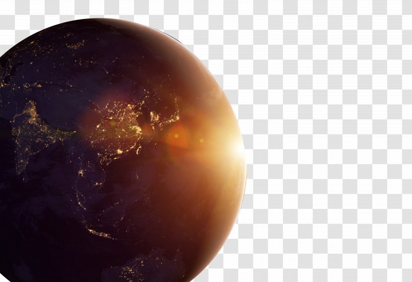 Earth Sphere Space Computer Wallpaper - Gerald Goodloe - The Vast Universe Of Moon Transparent PNG