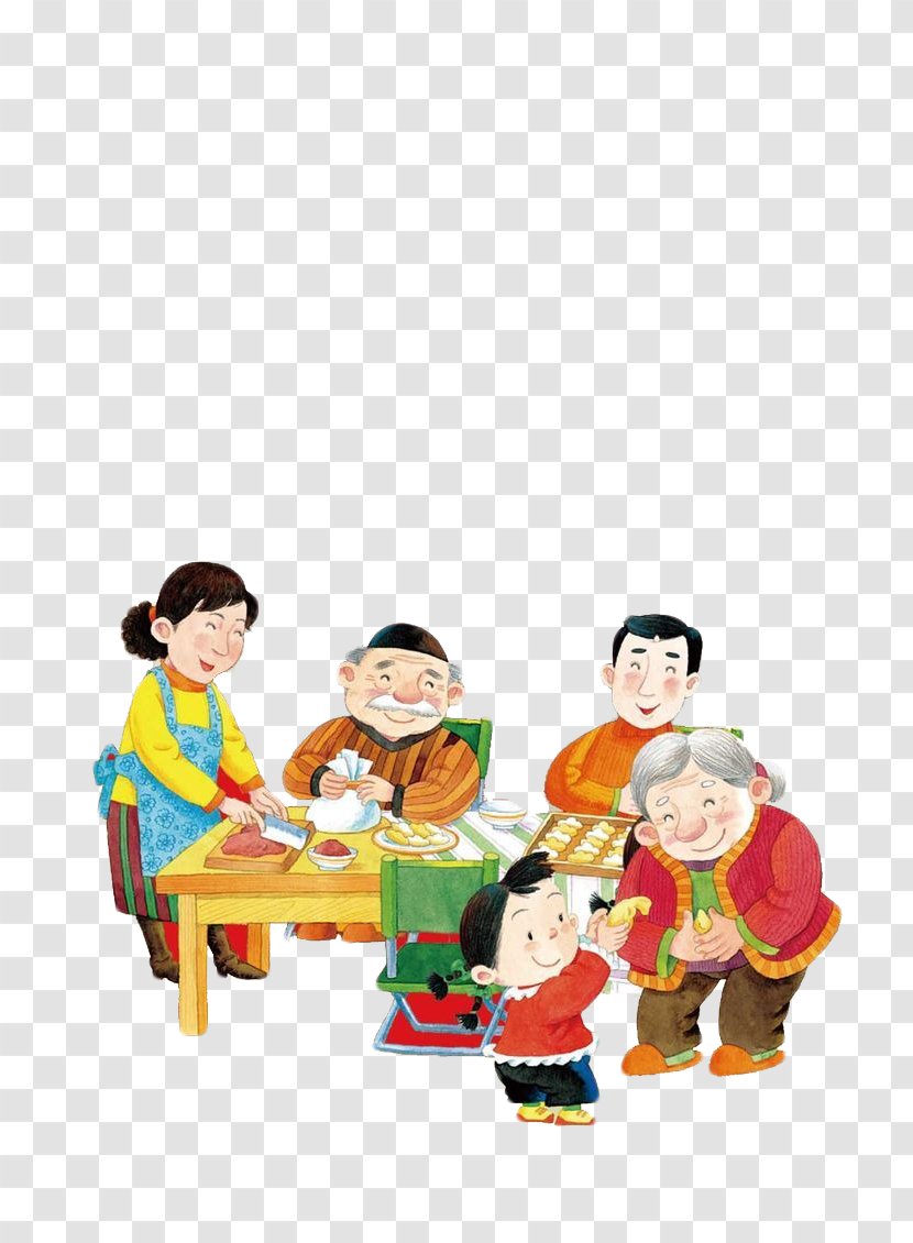 Dongzhi Tangyuan Xiaoxue Daxue Solar Term - Art - Reunion Of The Family Transparent PNG