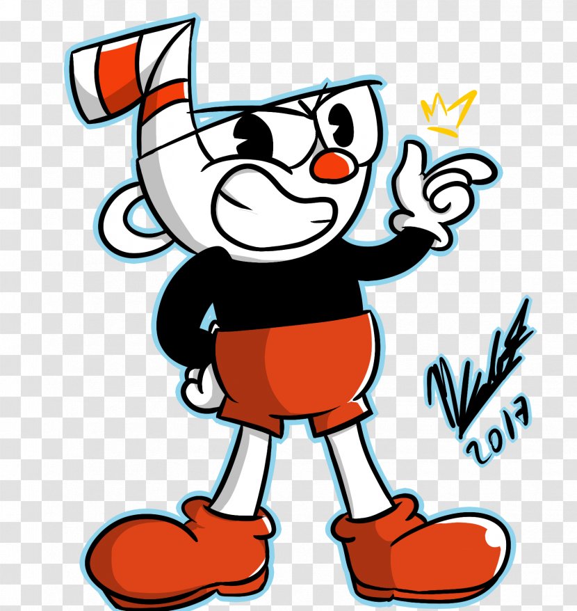 Cuphead Fan Art Cartoon DeviantArt - Indie Game Transparent PNG