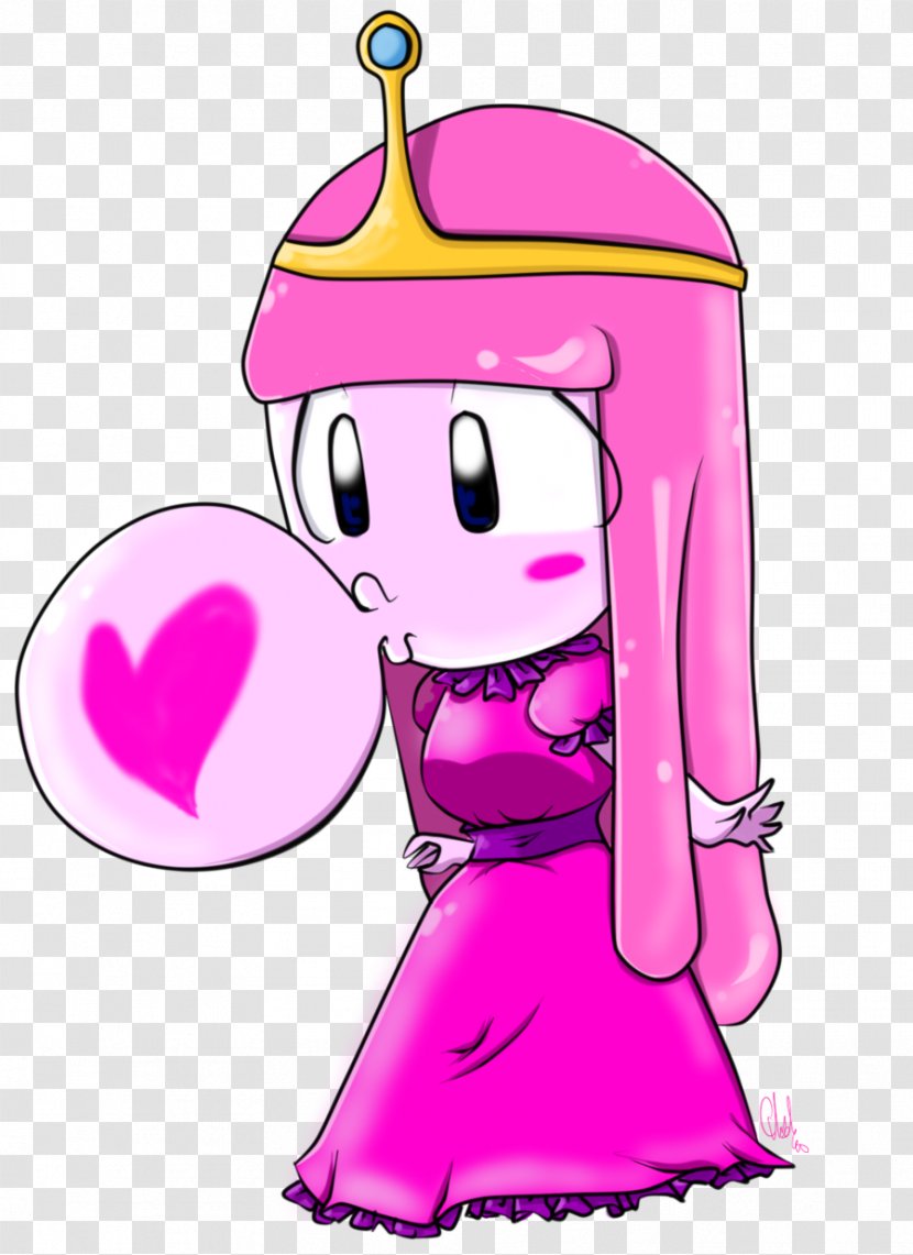 Chewing Gum Princess Bubblegum Bubble Gumball Machine Fionna And Cake - Cartoon Transparent PNG