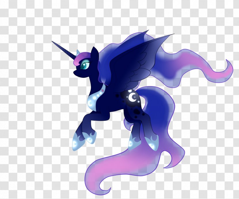 Princess Luna Pony Winged Unicorn Drawing - Frame - Silhouette Transparent PNG