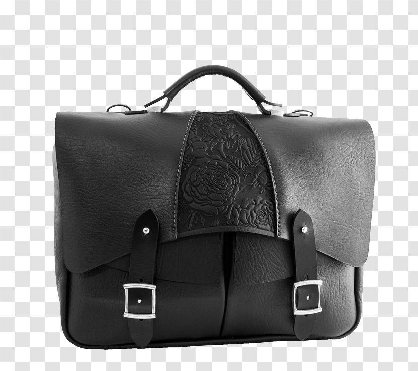 Briefcase Handbag Leather Messenger Bags - Laptop Bag Transparent PNG