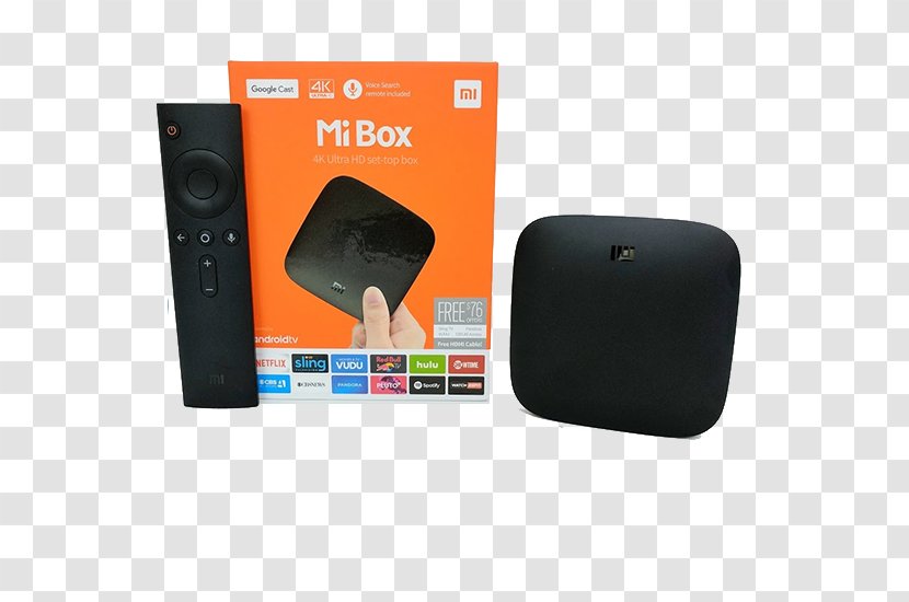 Android TV Xiaomi Set-top Box Television 4K Resolution - Settop - Plaza Independencia Transparent PNG