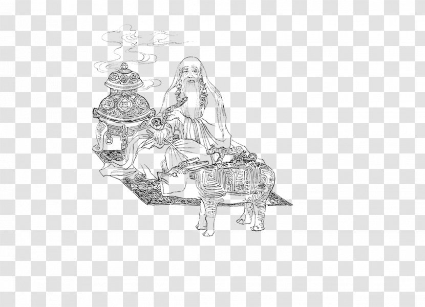 History Of China Budaya Tionghoa Xian Drawing - Art - Line Tea Culture Ceremony Transparent PNG