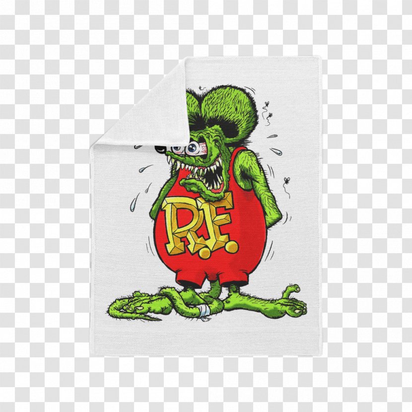 Car Rat Fink Decal Kustom Kulture Sticker - Rod Transparent PNG