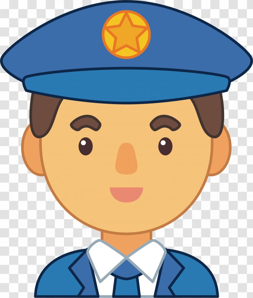 Police Adobe Illustrator Clip Art - Cartoon - Blue Pays The People Transparent PNG