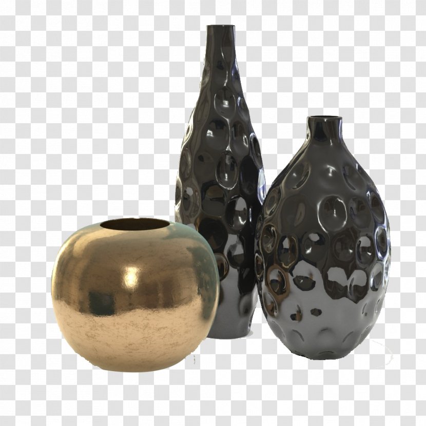 Medici Vase 3D Computer Graphics Interior Design Services - 3d Modeling - Two Color Japanese Transparent PNG