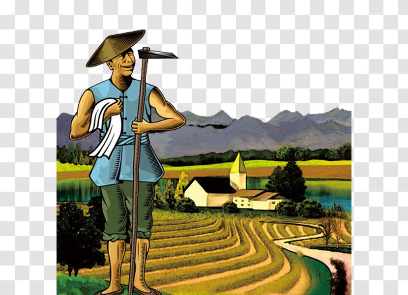 Farmer Fellah Illustration - Tourism - Happy Transparent PNG