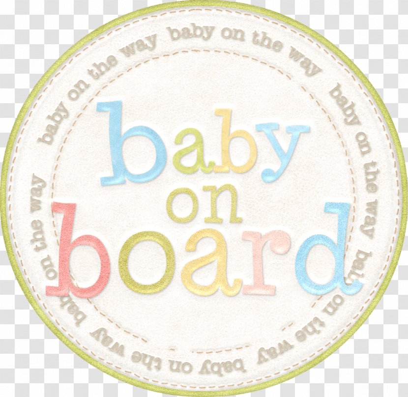 Infant Pregnancy Scrapbooking - Toddler - Baby On Board Transparent PNG