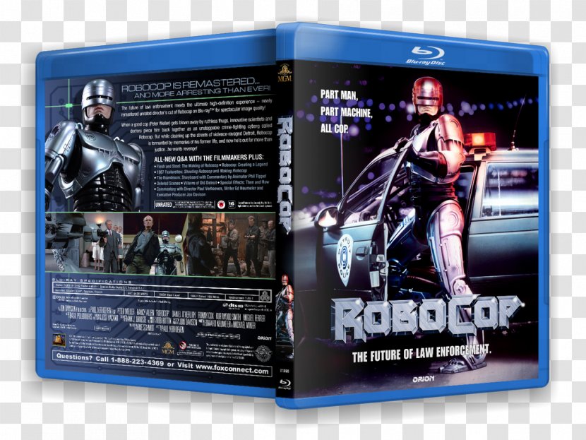 RoboCop Film Poster Cyborg - Robocop Transparent PNG