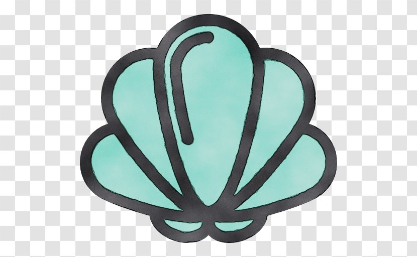 Green Turquoise Teal Leaf - Symbol Flower Transparent PNG