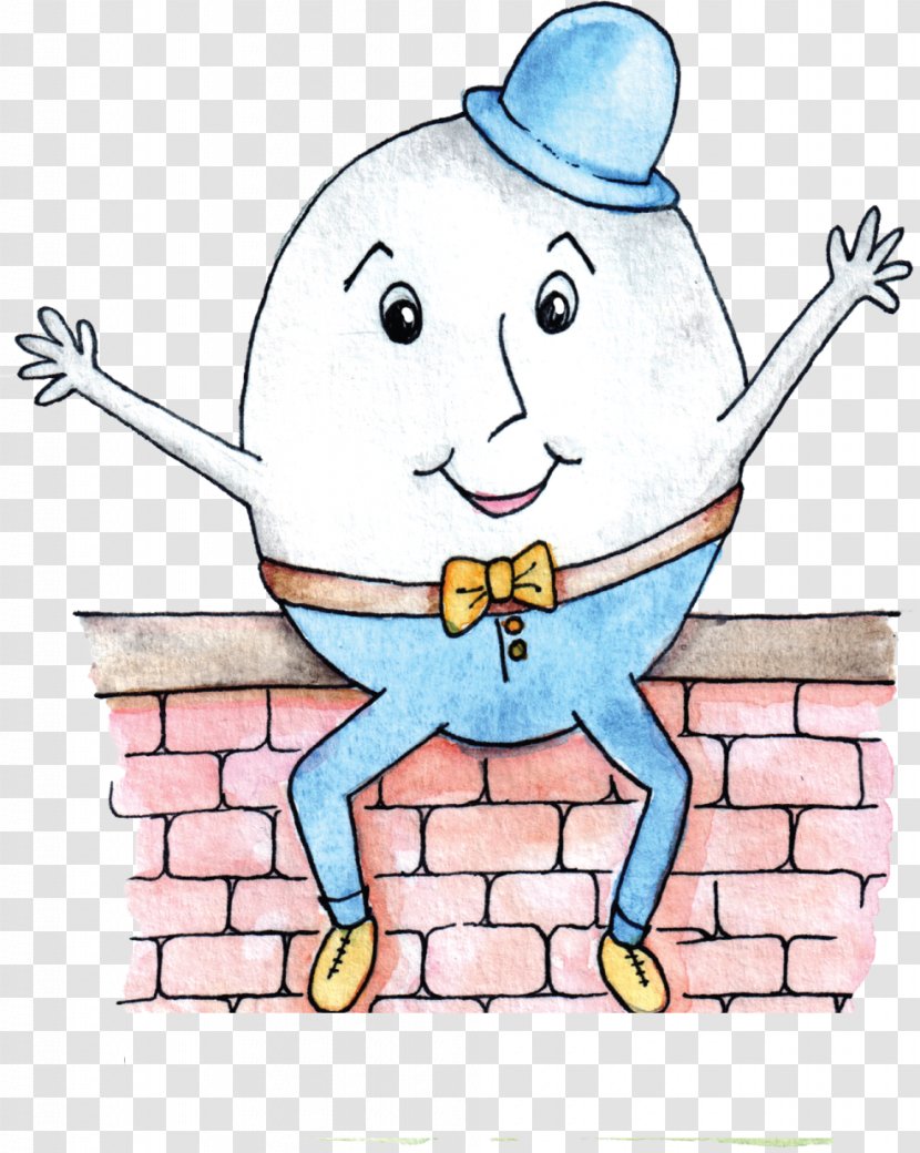 Clip Art Humpty Dumpty Illustration Mother Goose - Nursery Rhyme - Streamer Transparent PNG