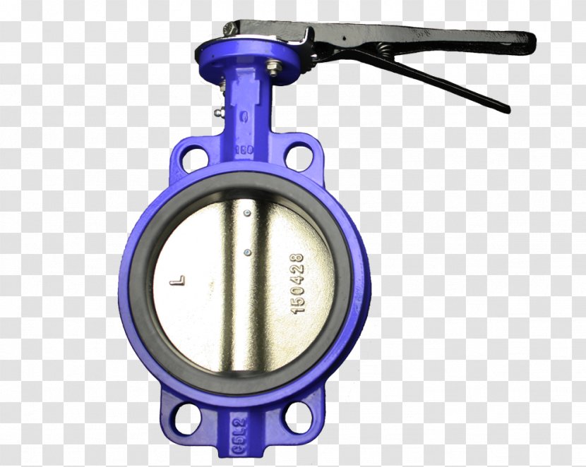 Butterfly Valve Ductile Iron Lever Seal - Watercolor Transparent PNG
