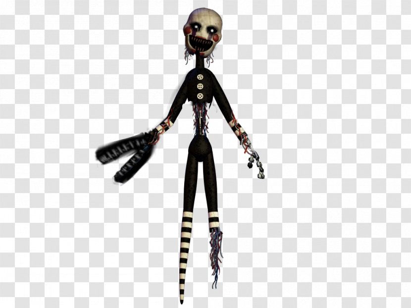 Five Nights At Freddy's 2 Puppet Marionette Poppet Figurine - Freak Show Transparent PNG