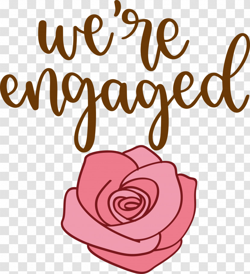 We Are Engaged Love Transparent PNG