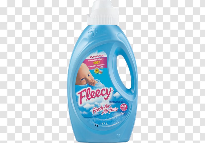Fleecy Fresh Air Liquid Fabric Softener Detergent Laundry - Textile - Symbol Transparent PNG