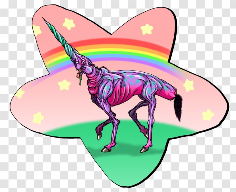 Unicorn Drawing Art Cuteness - Pink - Face Transparent PNG