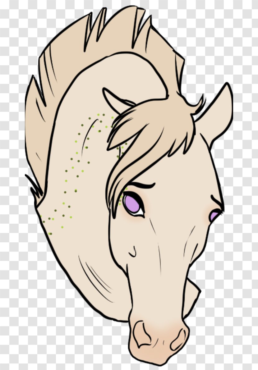 Snout Line Art Horse Clip - Heart - Colored Cross Friesian Stallions Transparent PNG