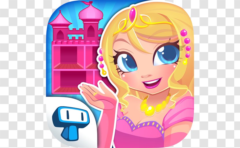 My Princess Castle - Cartoon - Doll And Home Decoration Game Android DownloadCastle Transparent PNG