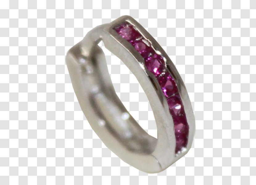 Amethyst Purple Ruby Wedding Ring Body Jewellery Transparent PNG