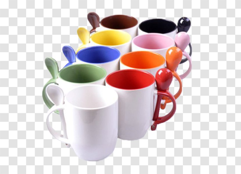 Mug Ceramic Teacup Coffee Cup Tableware - Serveware Transparent PNG