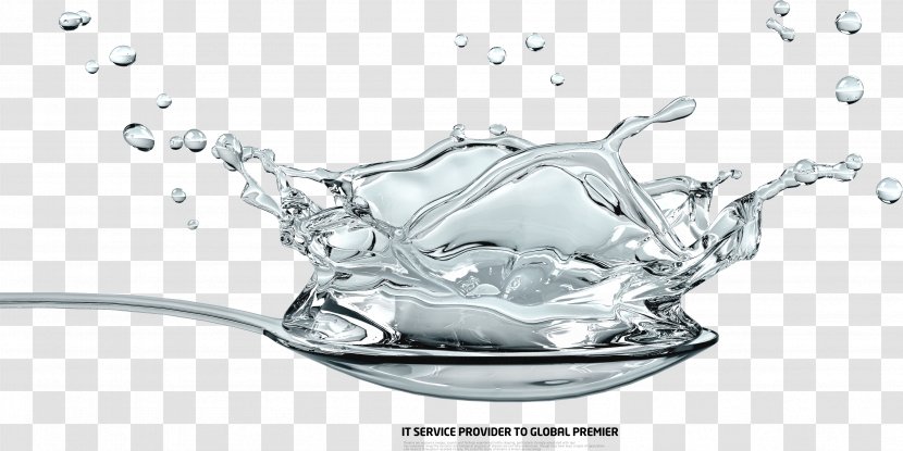 Water Drop - Body Jewelry - Soup Spoon Transparent PNG