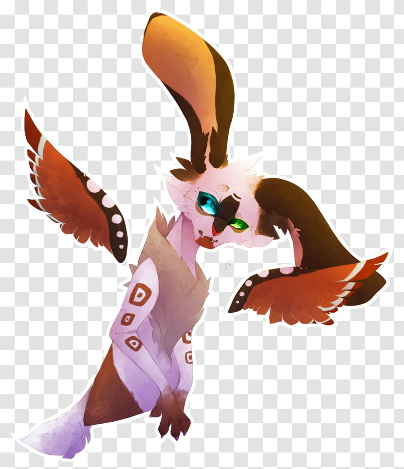 Feather Cartoon Beak Tail Transparent PNG