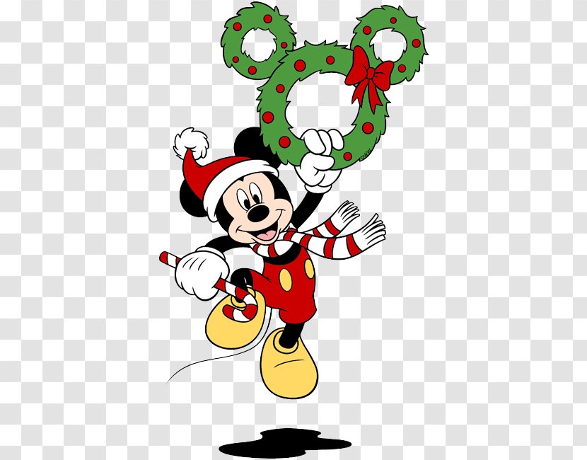 Mickey Mouse Minnie Daisy Duck Donald Clip Art - Christmas Decoration Transparent PNG