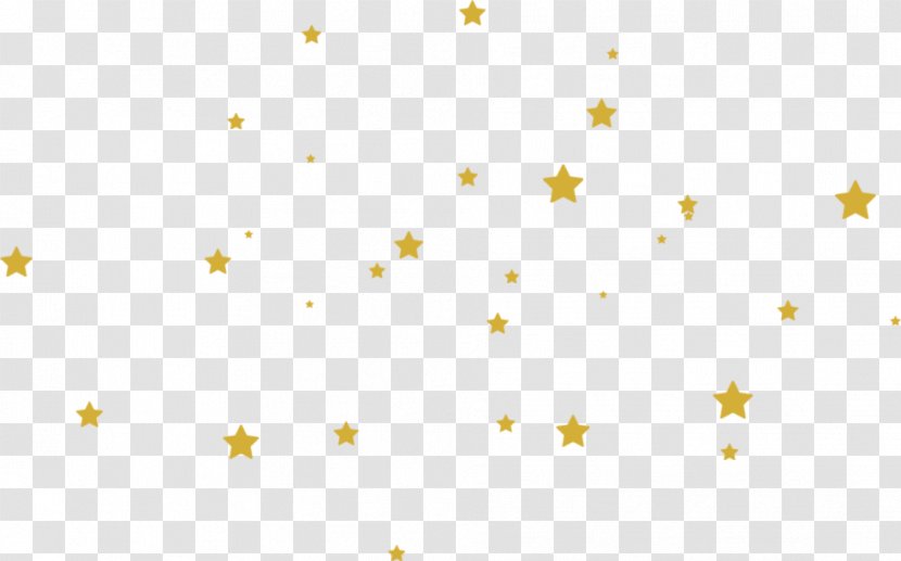 Line Point Star Sky Plc Font - Yellow - Ate Transparent PNG