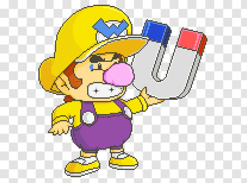 Wario Land: Super Mario Land 3 Kart Paper - Waluigi Transparent PNG