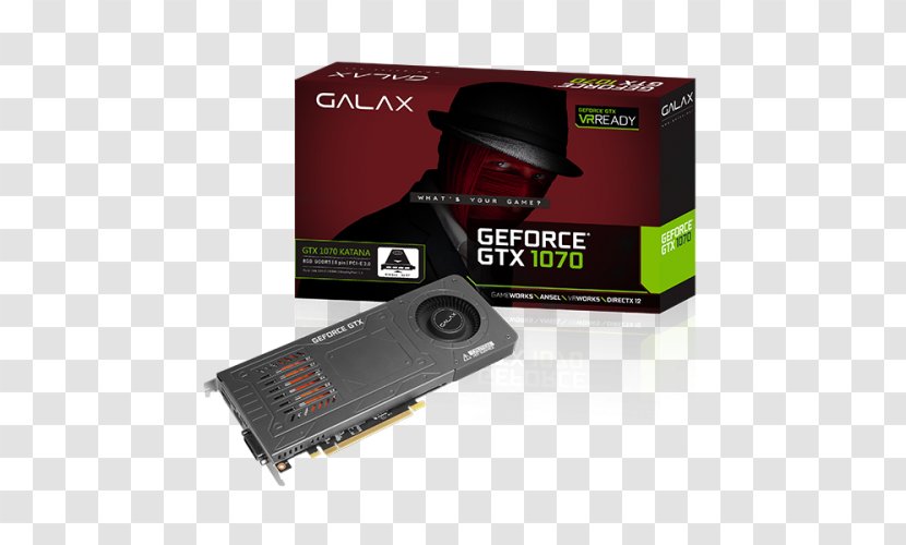 Graphics Cards & Video Adapters NVIDIA GeForce GTX 1070 英伟达精视GTX GALAXY Technology - Geforce - Nvidia Transparent PNG