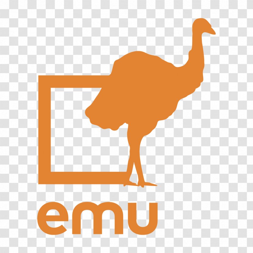 Logo Common Ostrich Warkentin LLC PHIUS Certified Builders Training Emu's Passive House Happy Hour - Silhouette - Emu Image Transparent PNG