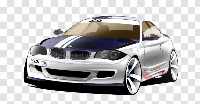 Sports Car BMW 1 Series CS Concept - Automotive Design Transparent PNG
