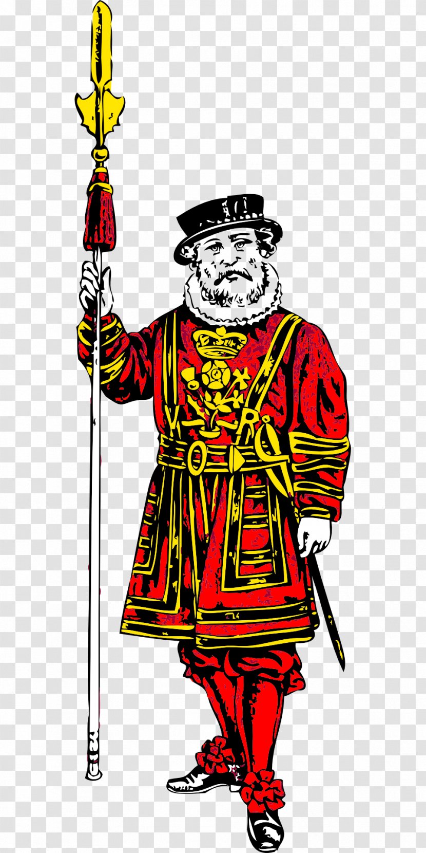 The Yeomen Of Guard Yeoman Warders - Security Transparent PNG