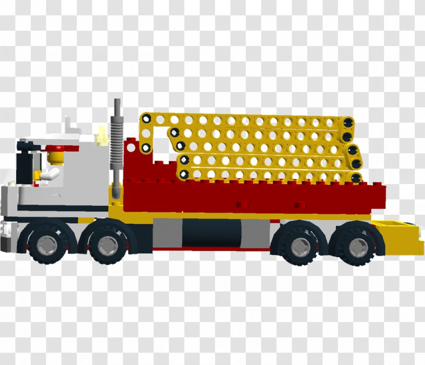 Concrete Pump LEGO Transport - Cement - Truck Transparent PNG
