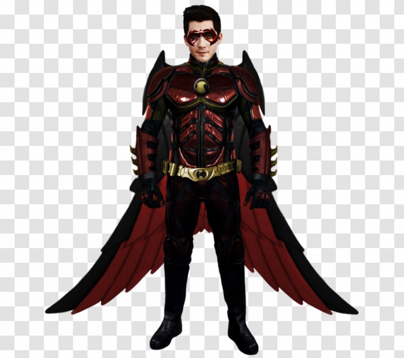 Injustice 2 Robin Batman Damian Wayne Hal Jordan - Red - Logan Lerman Transparent PNG