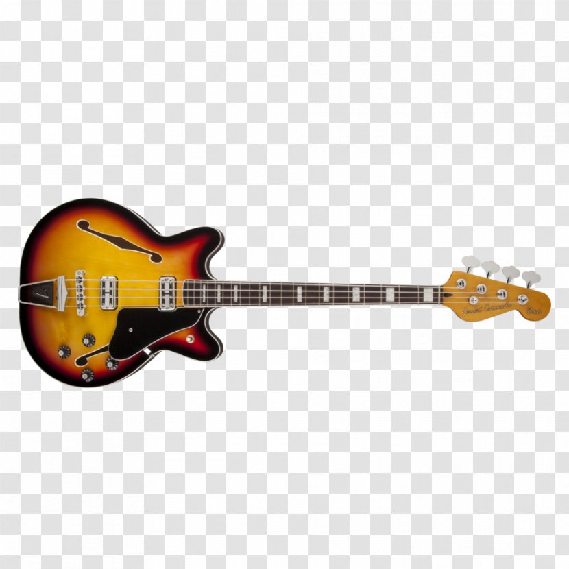 Fender Coronado Starcaster Stratocaster Precision Bass Mustang - Frame - Guitar Transparent PNG