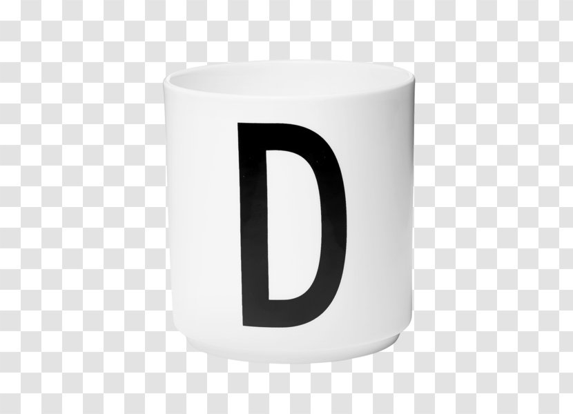Mug Design Letters Krus-D Transparent PNG