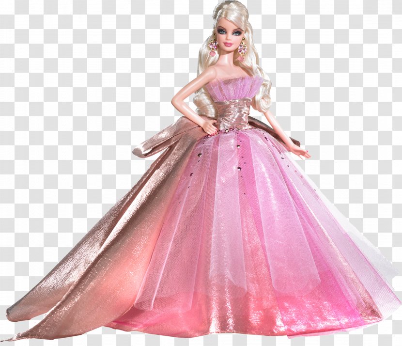 Amazon.com Barbie Doll Holiday Gown - Collectable Transparent PNG