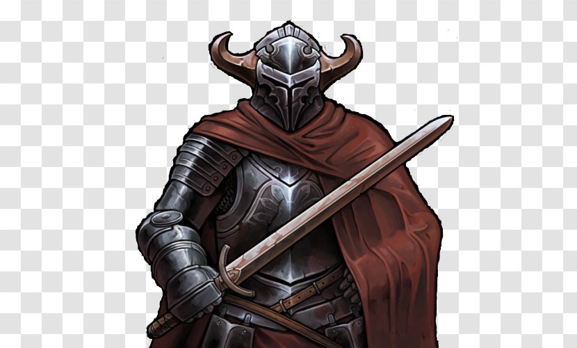 Knight Sword Warrior Mercenary Spear - Warlord Transparent PNG